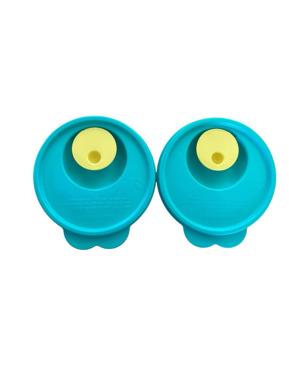 4-3/4" TUPPERWARE 2 Crystalwave Replacement Vented Lid 3156 FOR 4-1/4" Cup 3155